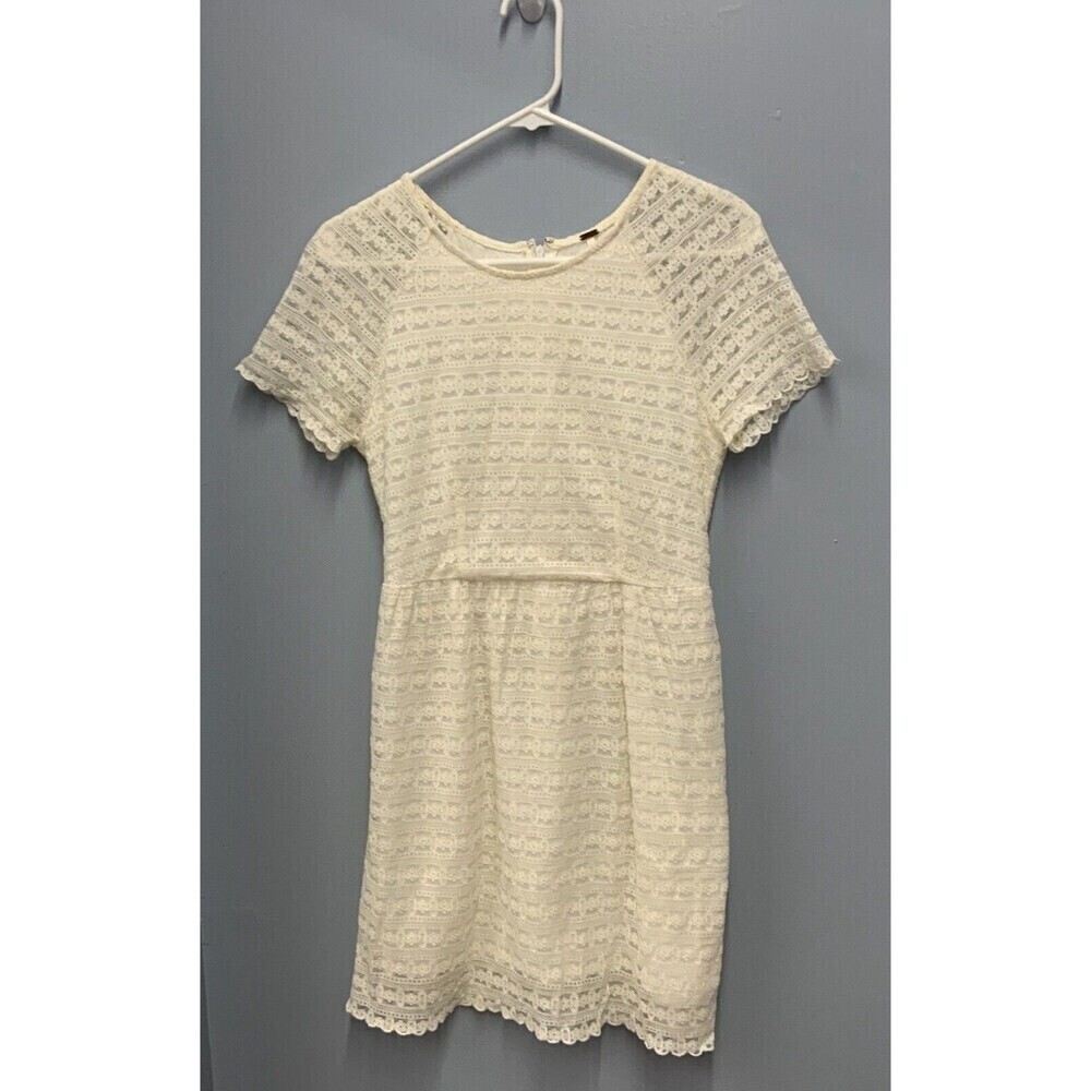 Free People Lace Dress Ivory